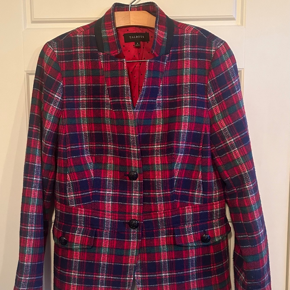 Talbots Tweed Classic Blazer
